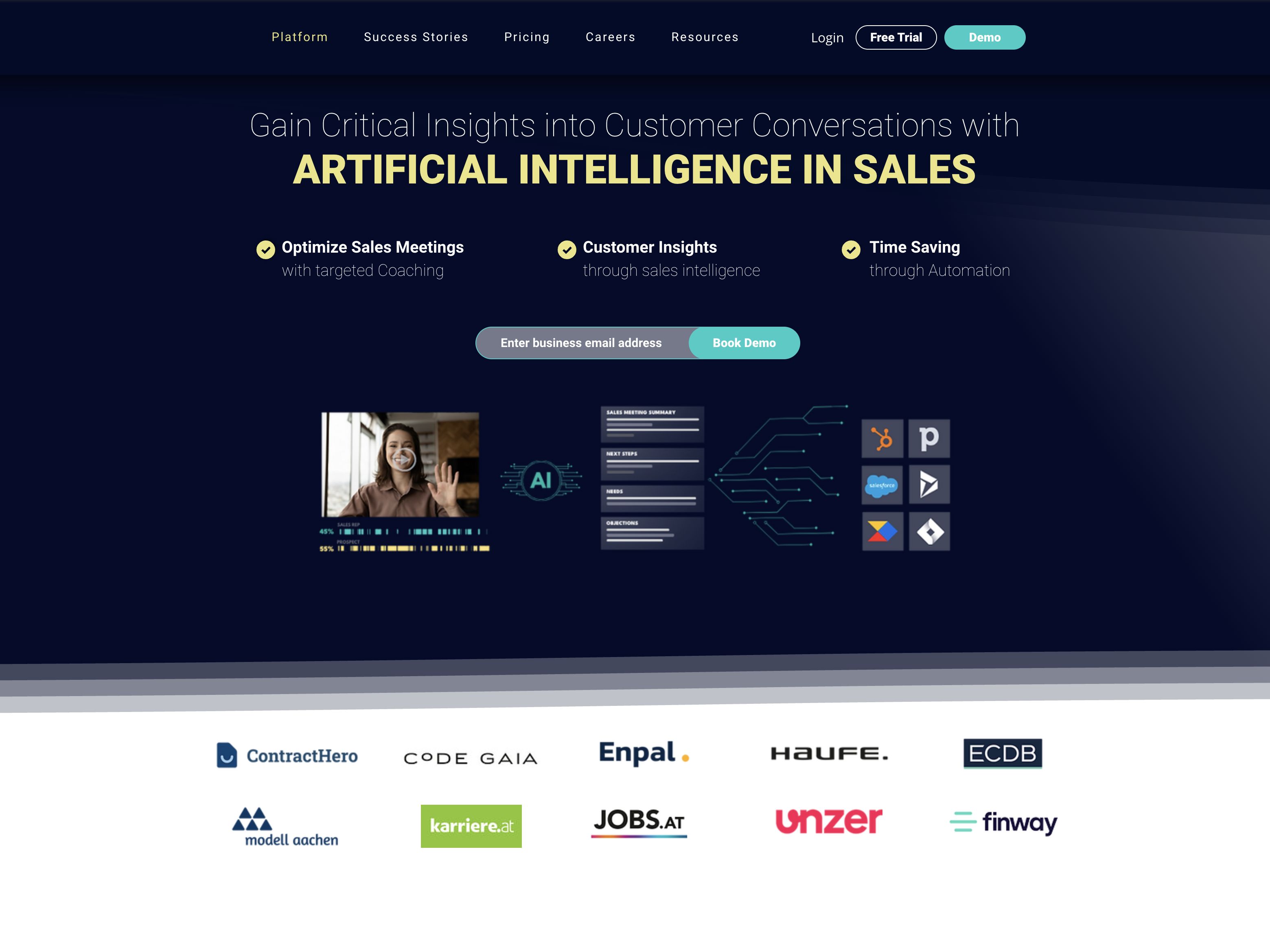 Kickscale Website vor dem Relaunch in Wix
